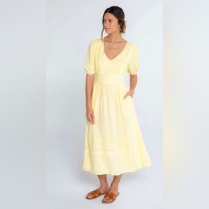 Winslow Puff Sleeve Maxi Dress